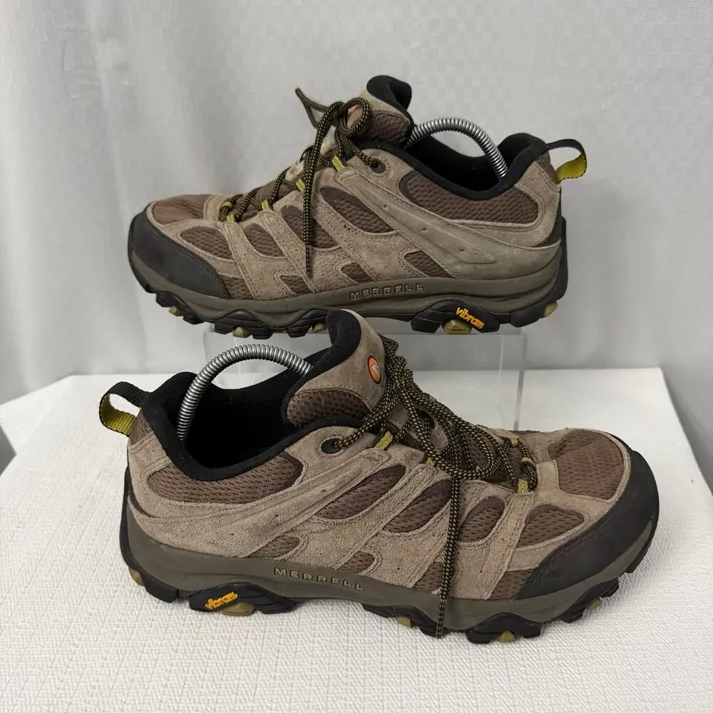 Merrell Moab 3 Hiking Shoes Men's Size 11.5 Wide Walnut Low Top Vibram
